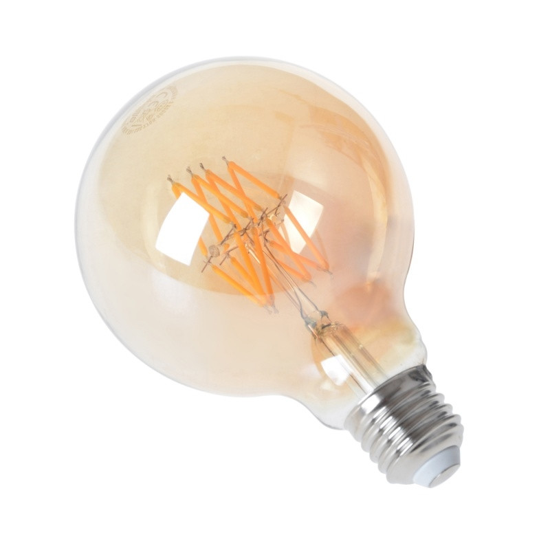 Лампа Едісона 8W LED Brille G95 Cog Філамент 2700-3500К E27