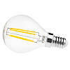Лампа Едісона 4W LED Brille G45 Cog Філамент 4000-4700К E14, фото 3