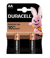 Батарейка Duracell LR06 MN1500 AA 1x2 шт. блістер