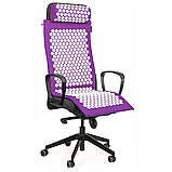 Килимок акупунктурний з валиком Gymtek фіолетовий, фото 8