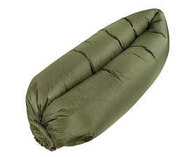 Надувний диван, ліжко Badger Outdoor Lazy Bag - Olive