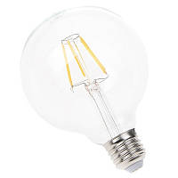 Лампа Эдисона 6W LED Brille G95 Cog филамент 2700-3500К E27