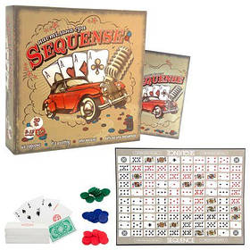 Настільна гра Sequenсe укр [tsi139013-TSI]