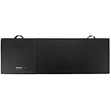 Мат гімнастичний Gymtek твердий 5см з липучкою чорний, фото 4