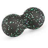 Набір масажерів Gymtek для йоги та фітнесу EPP чорно-зелений, фото 7