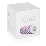 Масажний ролик Gymtek 3D регульований біло-рожевий, фото 6