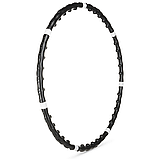 Хулахуп Gymtek з масажером 100см чорний, фото 3