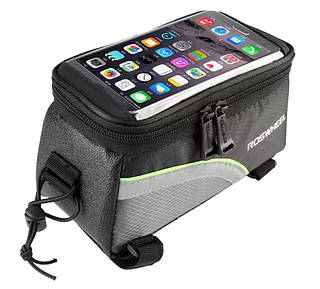 Велосумка Roswheel на раму під смартфон 6"