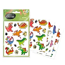 Набір дитячих тимчасових татуювань "Динозаври" арт. 301104