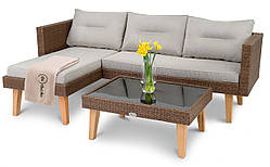 Комплект меблів для саду Di Volio Imola Коричневий