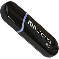 FLASH 8GB Mibrand Panther Black USB 2.0