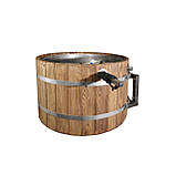 Відро для лазні та сауни IBAAT 3 (60 літрів), фото 4