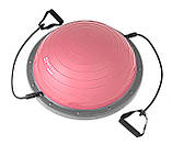 Балансувальна півсфера Hop-Sport HS-L058 рожева, фото 4