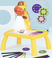 Детский стол проектор для рисования со светодиодной подсветкой