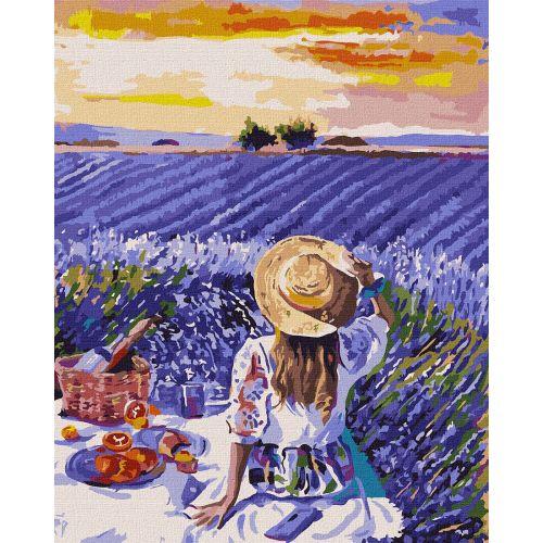 Картина за номерами "Лавандовий пікнік" ★★★ [tsi196049-TSI]