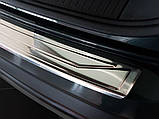 Захисна накладка на задній бампер для Seat Tarraco 2018-2024 /нерж.сталь/, фото 8