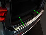 Захисна накладка на задній бампер для Seat Tarraco 2018-2024 /нерж.сталь/, фото 7