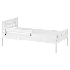 Каркас ліжка з рейковим дном, білий,70х160 см KRITTER