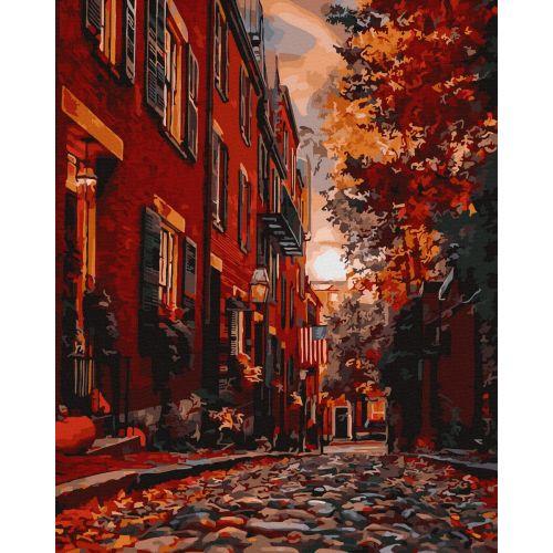 Картина за номерами "Осіння мостова" ★★★★ [tsi205265-TSI], фото 1