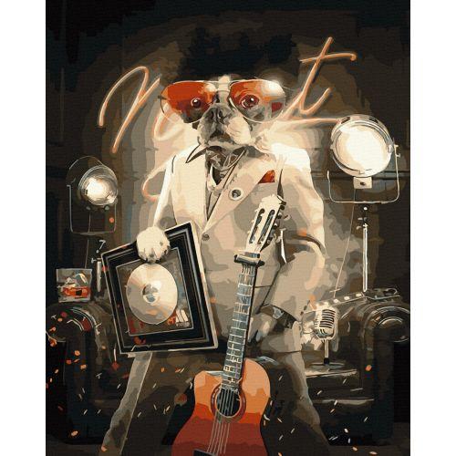 Картина за номерами "Музикант" ★★★ [tsi205305-TSI], фото 1