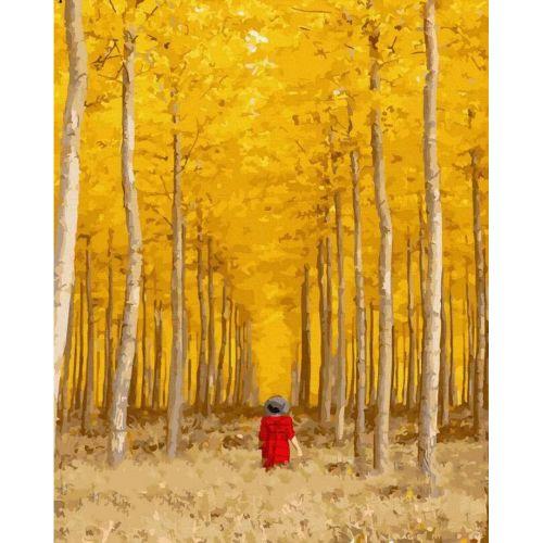 Картина за номерами "У березовому гаю" 40х50 см [tsi205355-TSI], фото 1