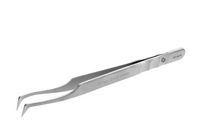 Пінцет професійний для вій "Башмачок" STALEKS PRO EXPERT 41 TYPE 6 TE-41/6 для наращивания