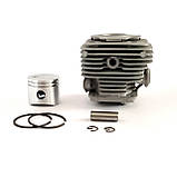 Поршнева циліндр олео мак-спарта 38,37,40,42,44 efco stark 38,40,42,44 у зборі, фото 5