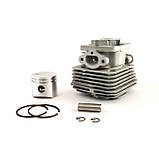 Поршнева циліндр олео мак-спарта 38,37,40,42,44 efco stark 38,40,42,44 у зборі, фото 3