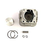Поршнева циліндр олео мак-спарта 38,37,40,42,44 efco stark 38,40,42,44 у зборі, фото 2