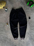 Чоловічі спортивні штани M1478 чорні, фото 4