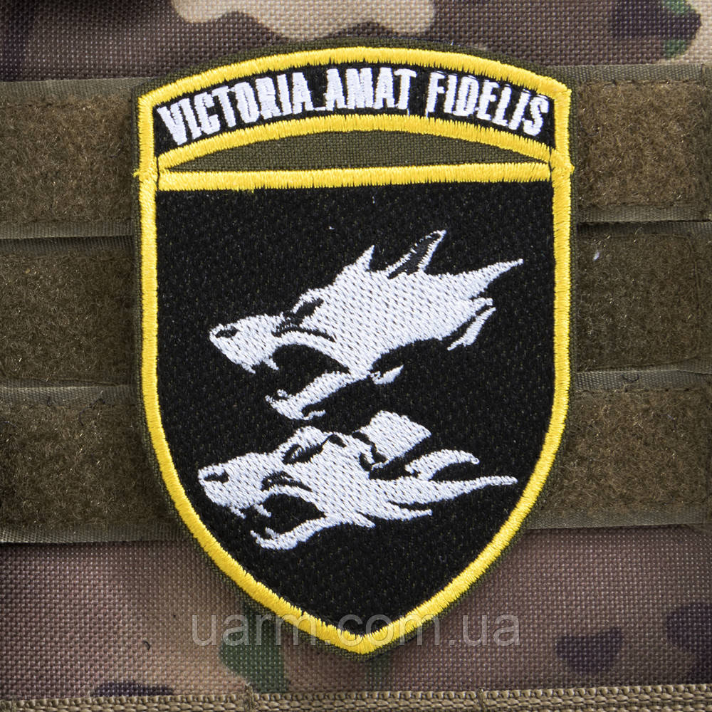Шеврон 38 ОБрМП Victoria Amat Fidelis, фото 1