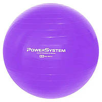 Мяч для фитнеса и гимнастики Power System PS-4011_55 cm_Purple, Vse-detyam