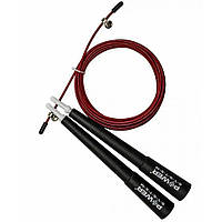 Скоростная скакалка Ultra Speed Rope Power System PS-4033_Black-Red, Vse-detyam