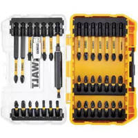 Набір біт DeWALT EXTREME FLEXTORQ, Phillips,Pozidriv, Torx, Pz1, L = 25, 57, 85 мм, 37 шт, кейс (DT70731T)