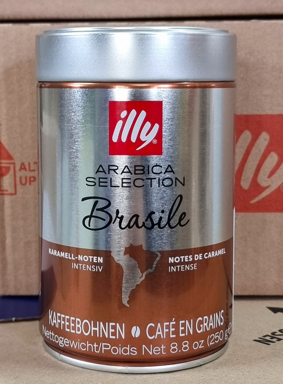 Кава в зернах Illy Monoarabica Brasile 100% арабіка 250г Італія