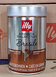 Кава в зернах Illy Monoarabica Brasile 100% арабіка 250г Італія