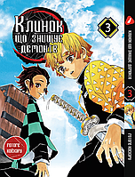 Манга Yohoho Print Клинок, що знищує демонів Demon Slayer Том 03 українською мовою YH P DS 03