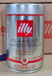 Кава в зернах Illy Classico Classic Rast 100% арабіка 250г Італія