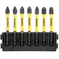 Набор бит DeWALT в касете для Tough Case, FlexTorq, L=57 мм, Рh1-2шт,Рh2-3шт,Рh3-2шт. (DT70818)