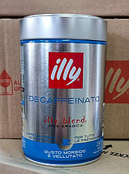 Кава мелена Illy Caffe Decaffeinato 100% арабіка 250г Італія