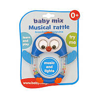 Музыкальная погремушка Пингвин Baby Mix KP-0693 пластиковая, Vse-detyam