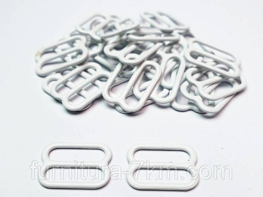 Фурнітура (регулятори) для купальників, розмір 15 мм, уп.-1000 шт., фото 1