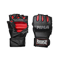 Перчатки для MMA PowerPlay PP_3053_S/M, Черно-Черные S/M, World-of-Toys