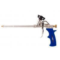 Пістолет для монтажної піни Зеніт \" ПРОФІ\"  нікель 325 мм (53101026)