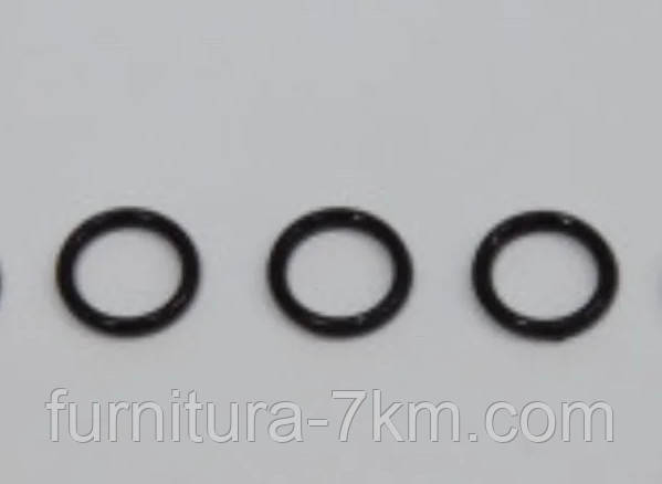 Фурнітура для білизни, "кільце", діаметр 15 мм, чорні. 1000шт/уп ., фото 1