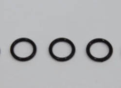 Фурнітура для білизни,  
кільце — 8 мм, чорні.