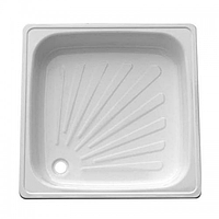 Піддон для душу сталевий (80 х 80 х 14 см) квадратний