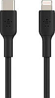 Кабель Belkin PVC USB-C - Lightning 1м Black (CAA003BT1MBK)