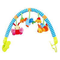 Дуга для коляски Лето Baby Mix 12845 с погремушками, World-of-Toys