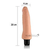 Реалістичний вібратор з кібершкіри Lovetoy IXI40292 Тілесний, фото 5